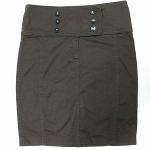 Guess Jeans brown pencil skirt